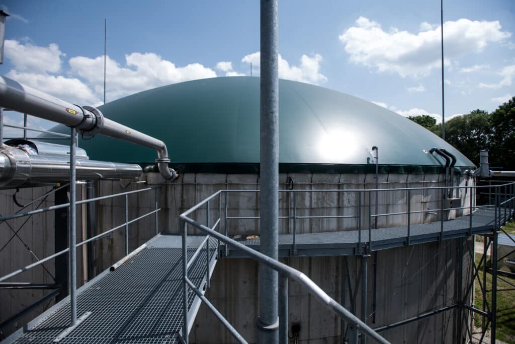 Bioplynová stanice-bioplyn