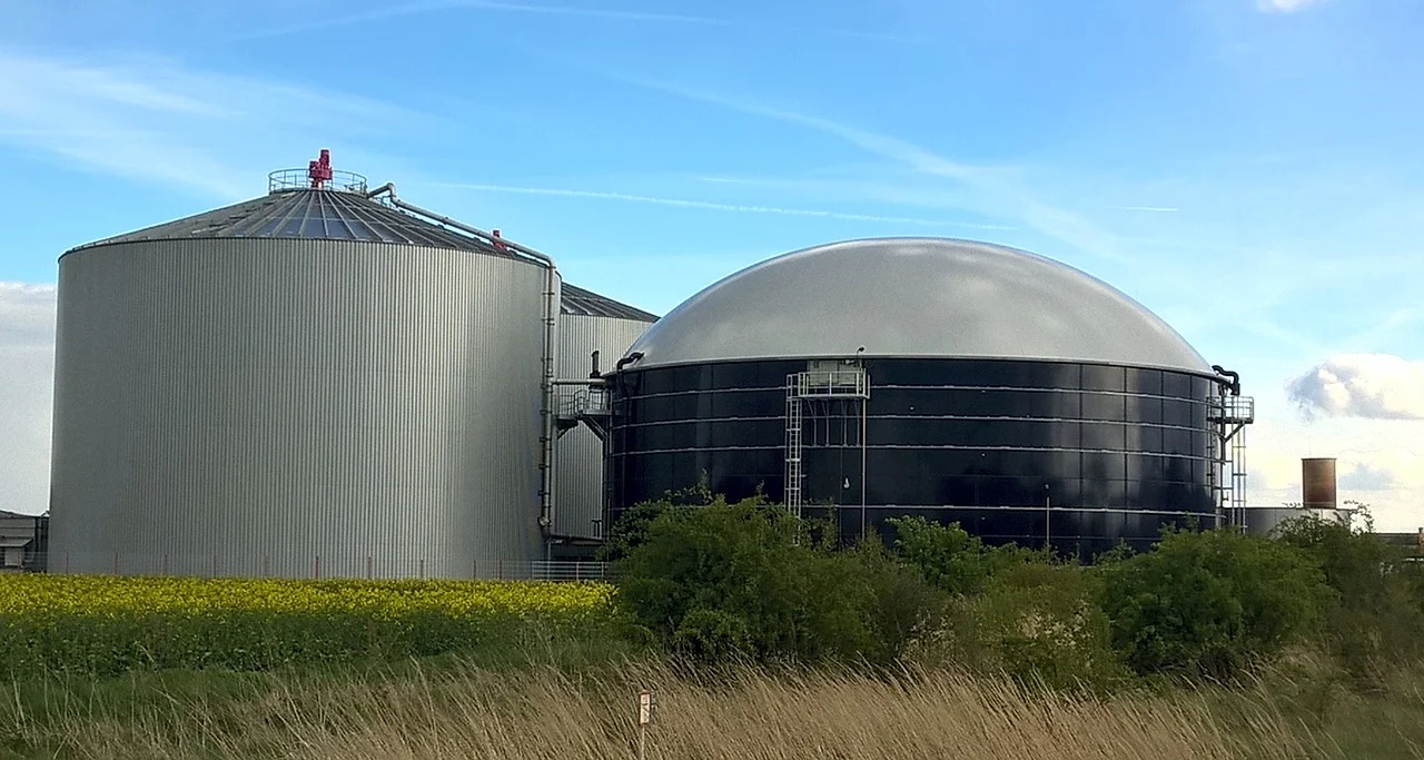 biogas station
