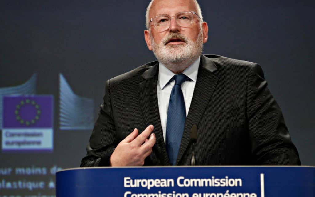 Timmermans v Praze apeloval na jednotu států EU v klimatických otázkách