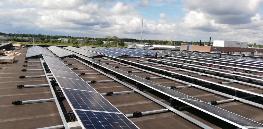 Instalace solárních panelů Greenbuddies v Nizozemsku