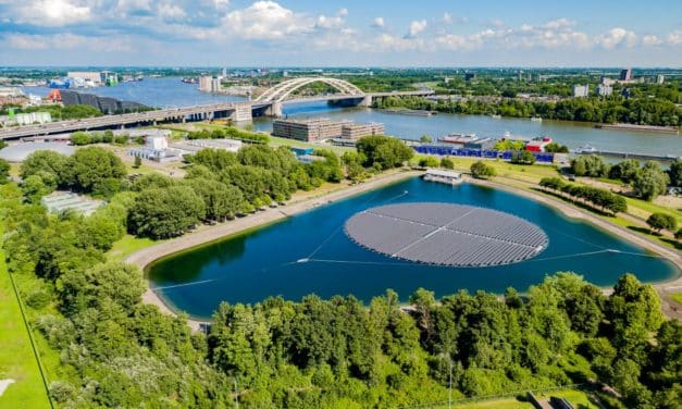 Greenbuddies staví plovoucí solární elektrárnu v Německu pro holandskou společnost Floating Solar